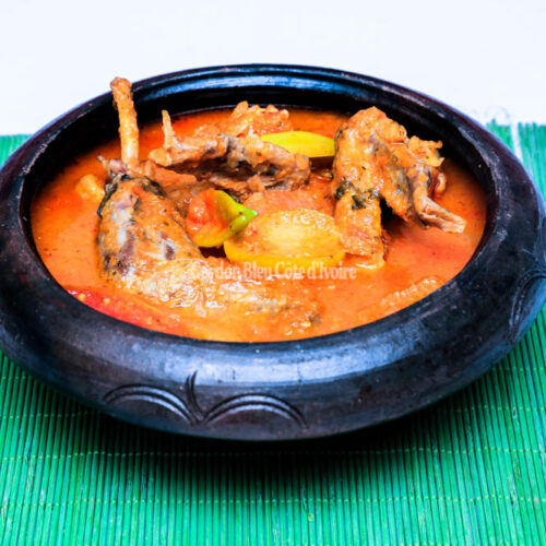 Fufu à la Sauce d'Arachide